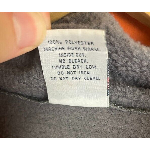 USA Olympic Committee Mens Large Olympics Wind Breaker Fleece Embroidered Zip - Picture 4 of 6